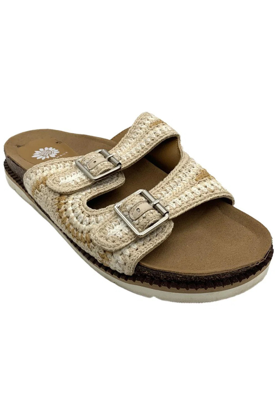 Yellow Box Women's Holden Sandals Ivory - Medium